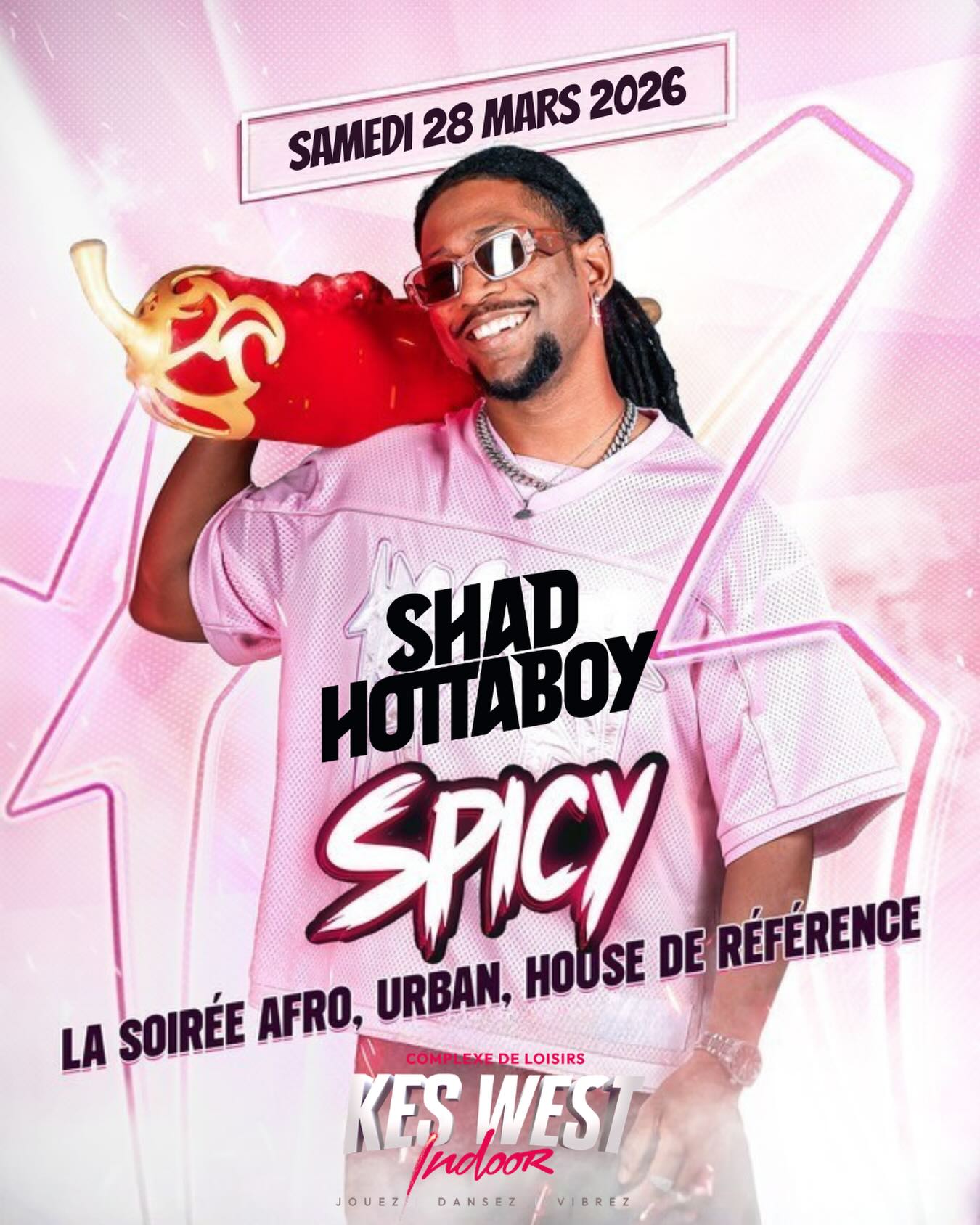 SHAD HOTTABOY – SAM 28/03 – 15€ – DEUXIÈME VAGUE