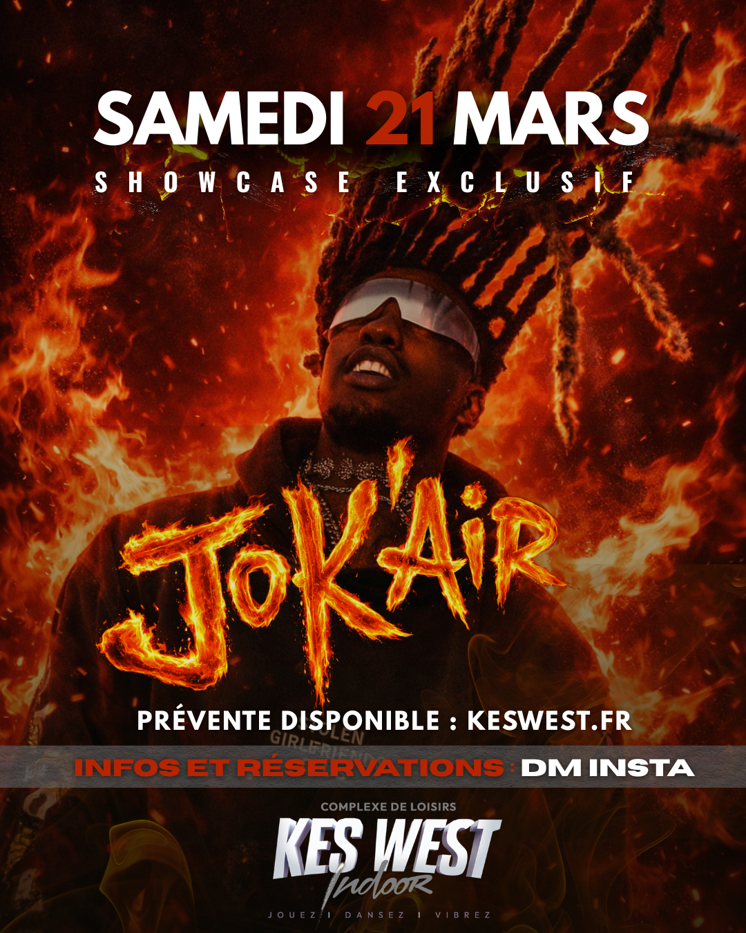 SHOWCASE JOK'AIR - SAM 21/03 - 22€ - 2ÈME VAGUE